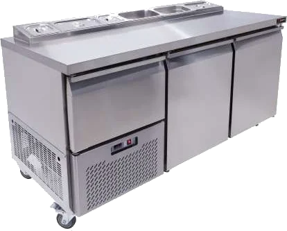 Underbar Pizza top refrigerator